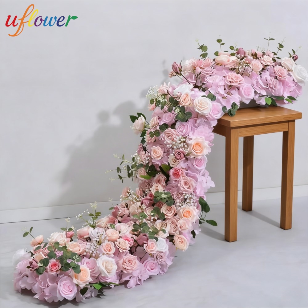 Table Runner - Uflower – Guirlande de fleurs artificielles