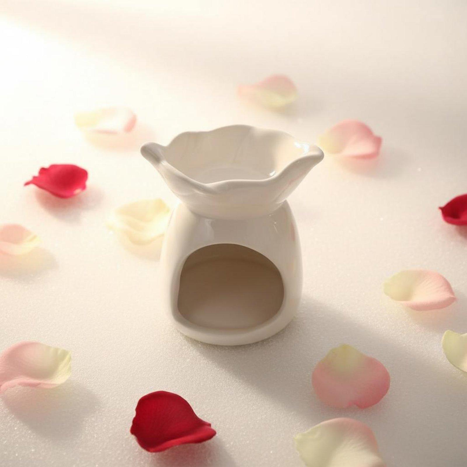 Candle Holder Decor - Porte-bougie en céramique, brûleur d'huiles essentielles,