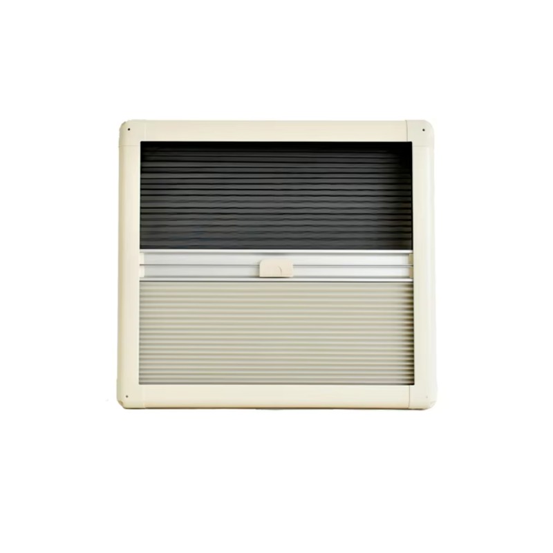 Curtain Curtain - Fenêtre latérale escamotable pour camping-car avec