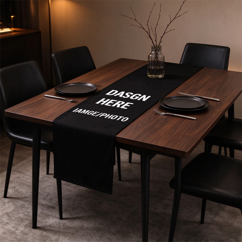 Chemin de table noir/blanc per - Table Runner avis et prix
