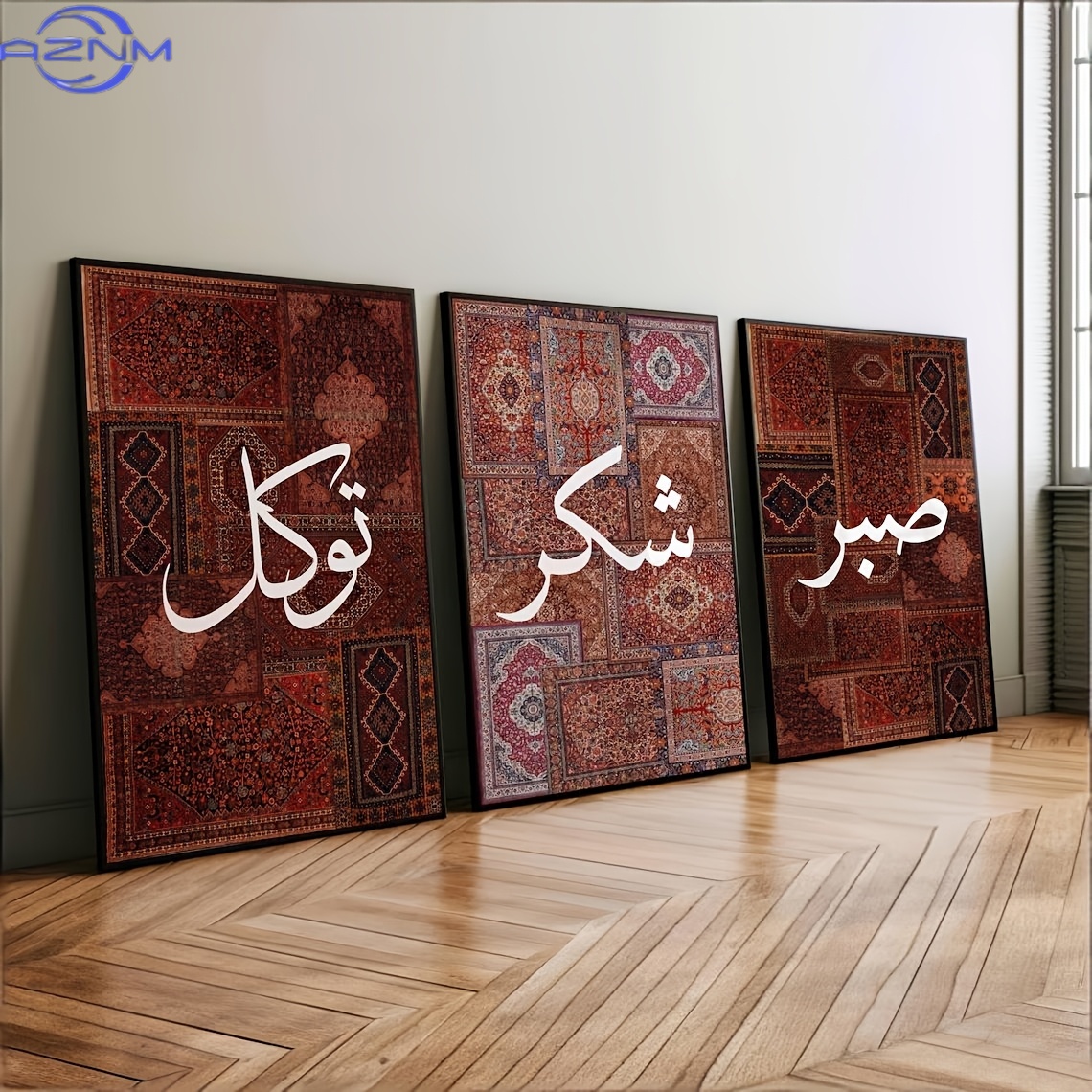 Lot de 3 affiches murales isla - Abstract Canvas Set avis et prix
