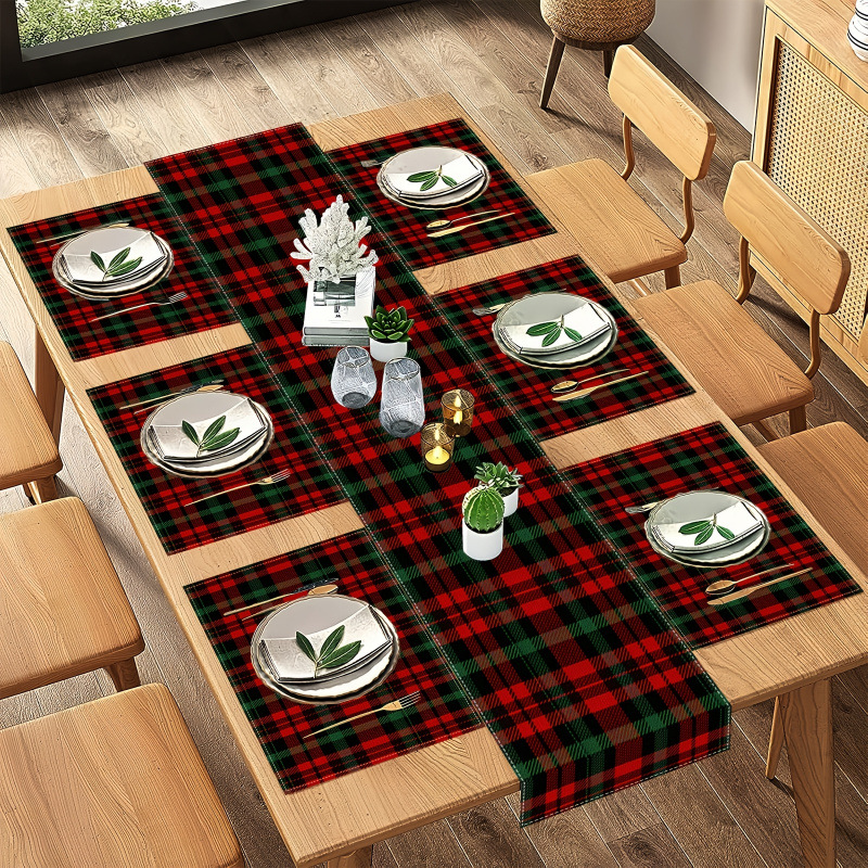 L'ensemble de napperon de Noël - Table Runner avis et prix