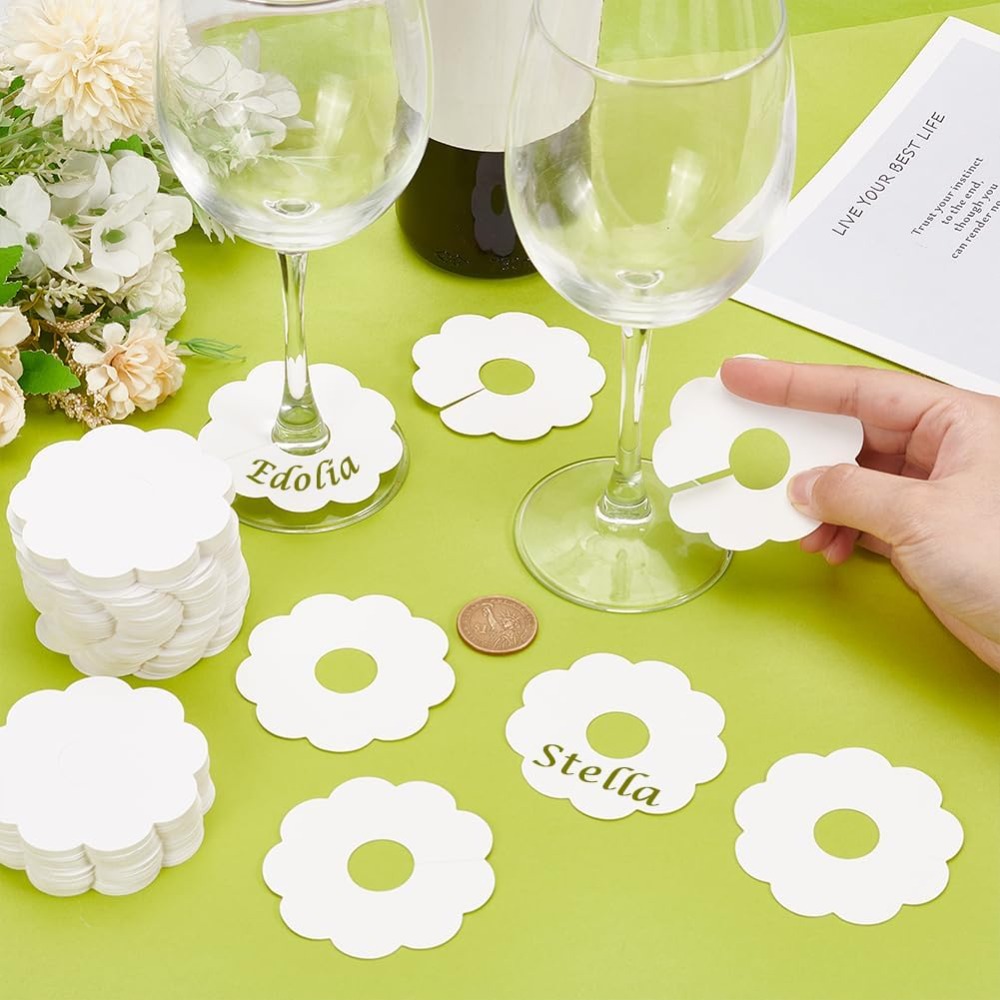 Marqueurs de verres à vin en p - Vase Decor avis et prix