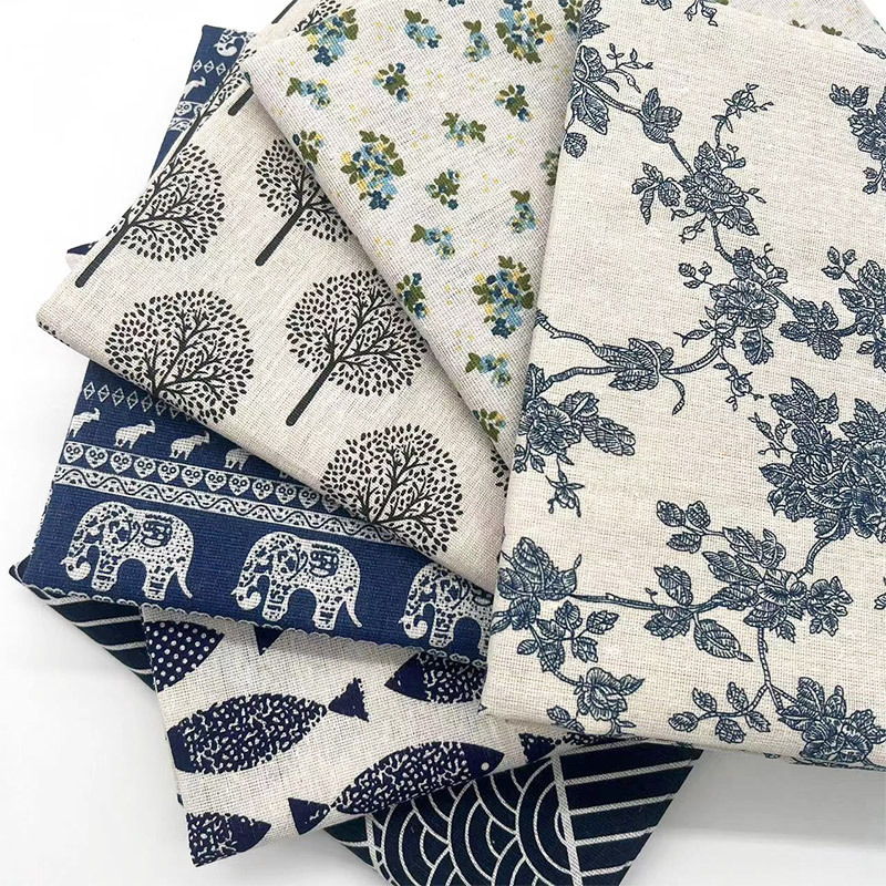 Tissu en coton et lin mélangé  - Curtain Curtain avis et prix