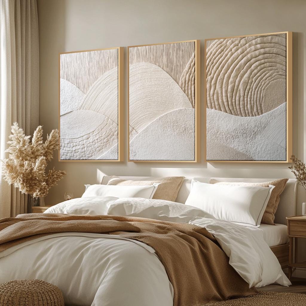 Lot de 3 tableaux sur toile sa - Abstract Canvas Set avis et prix