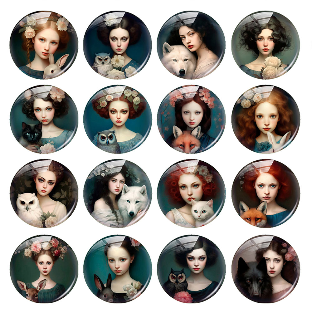 Cabochons en verre à dos plat, - Vase Decor avis et prix