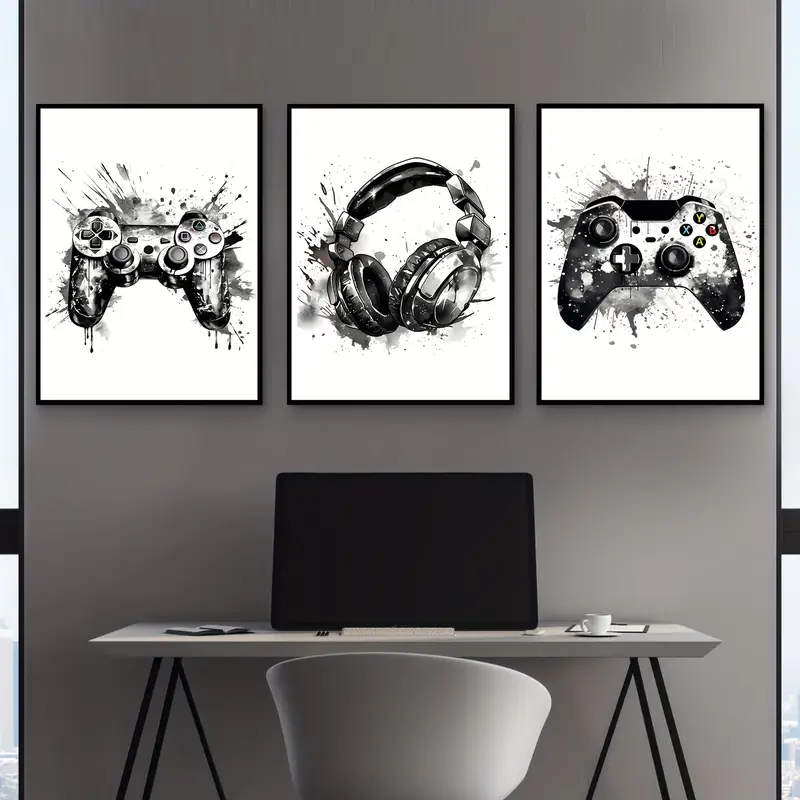 Lot de 3 tableaux sur toile sa - Abstract Canvas Set avis et prix