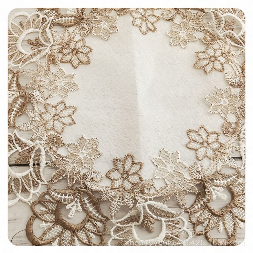 Tapis de table rond en dentell - Table Runner avis et prix