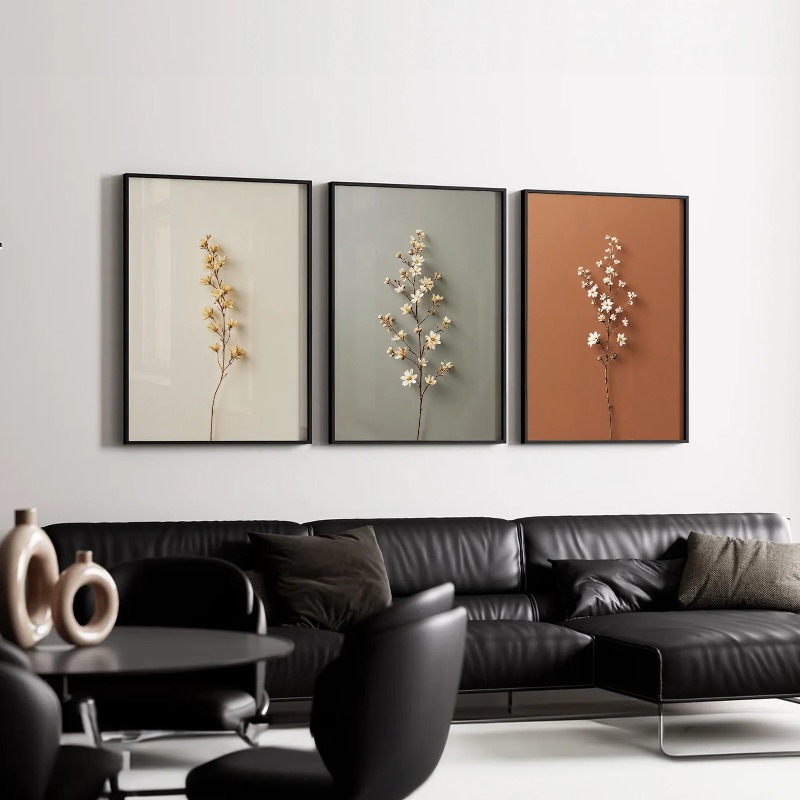 Lot de 3 tableaux sur toile sa - Abstract Canvas Set avis et prix