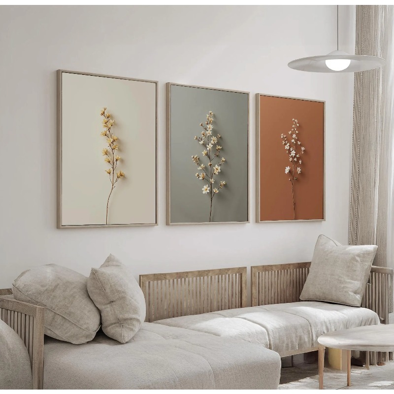 Lot de 3 tableaux sur toile sa - Abstract Canvas Set avis et prix