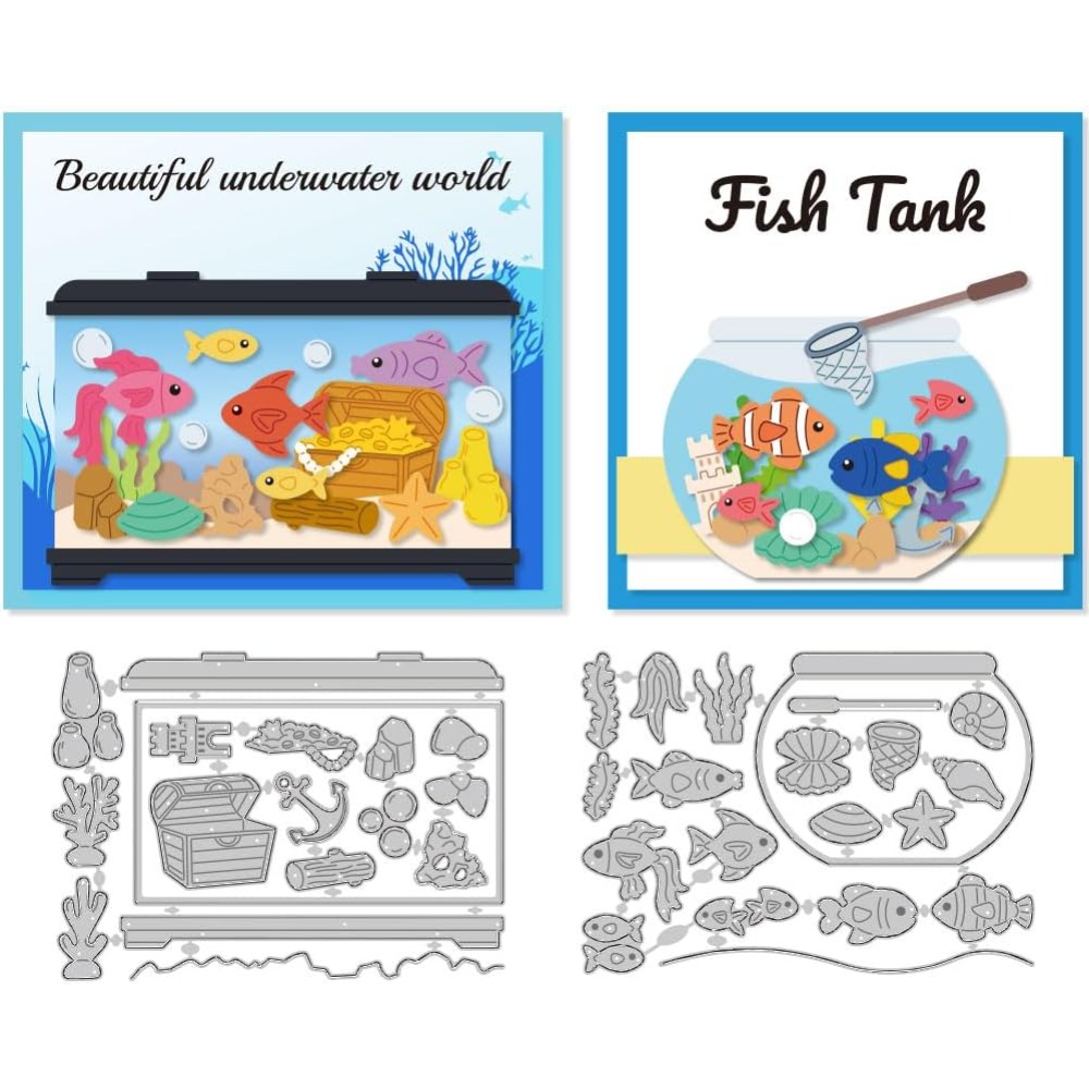 Matrices de découpe d'aquarium - Picture Frame avis et prix