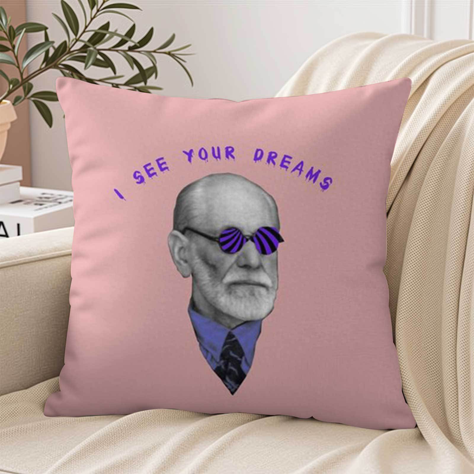 Housse de coussin carrée décor - Throw Pillow avis et prix