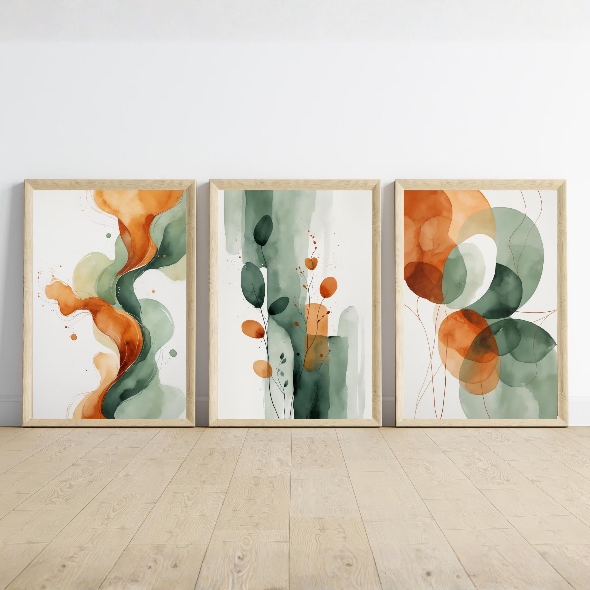 Lot de trois impressions mural - Abstract Canvas Set avis et prix