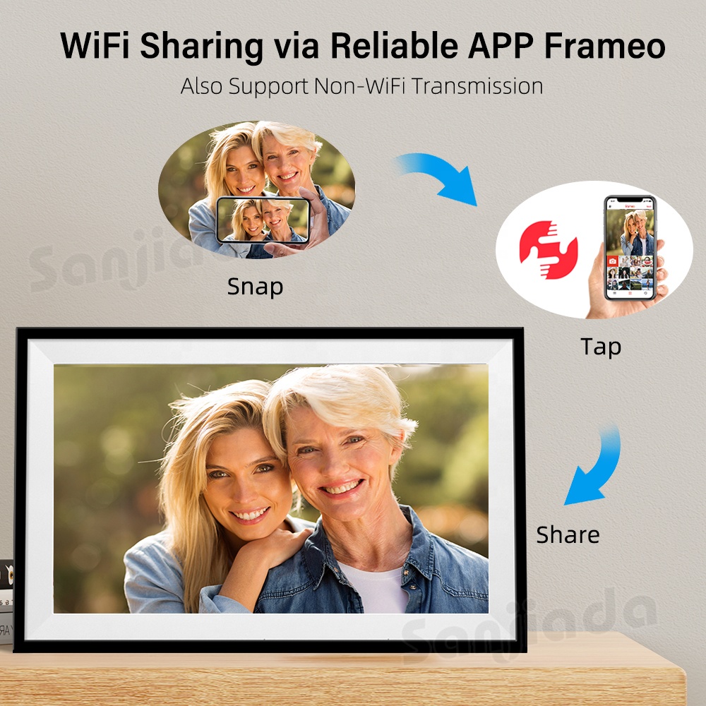 Cadre photo numérique grand fo - Picture Frame avis et prix