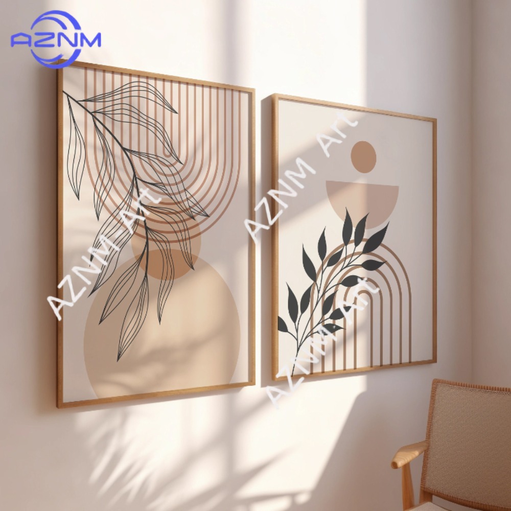Ensemble de 2 tableaux muraux  - Abstract Canvas Set avis et prix